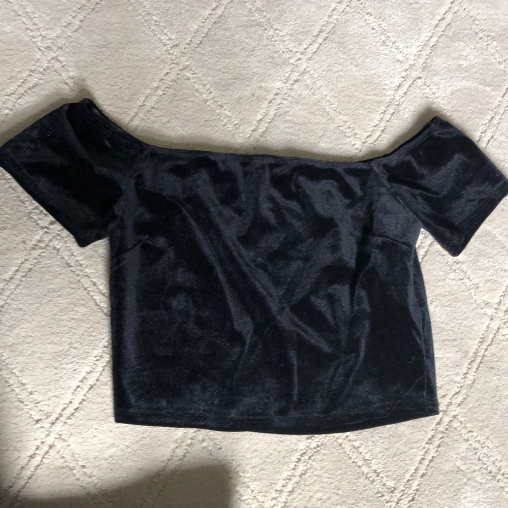 Black Crop Top